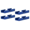 thumbnail image 4 of 4Pcs 80mm Length and 30mm Width T Track Intersection Parts Woodworking Cross Track Connector for T Type Screws, 4 of 7