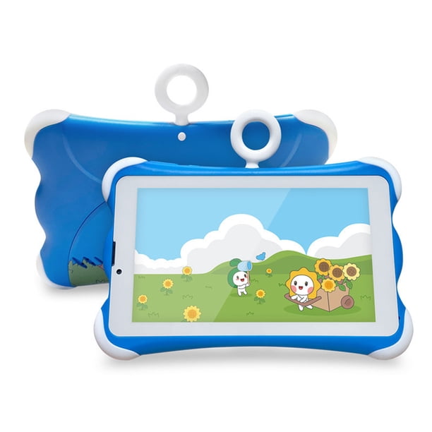Tableta para niños, tableta para niños pequeños con doble SIM de 7 pulgadas y protección ocular