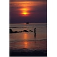 thumbnail image 1 of Great BIG Canvas | "Woman walking on beach at sunset, Koh Samui, Thailand" Art Print - 32x48, 1 of 4