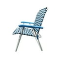 thumbnail image 3 of Mainstays Oversize Fabric Beach Chair, Blue Wave, 3 of 8