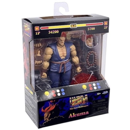 Jada Toys Ultra Street Fighter II Akuma 6-Inch Scale Action Figure