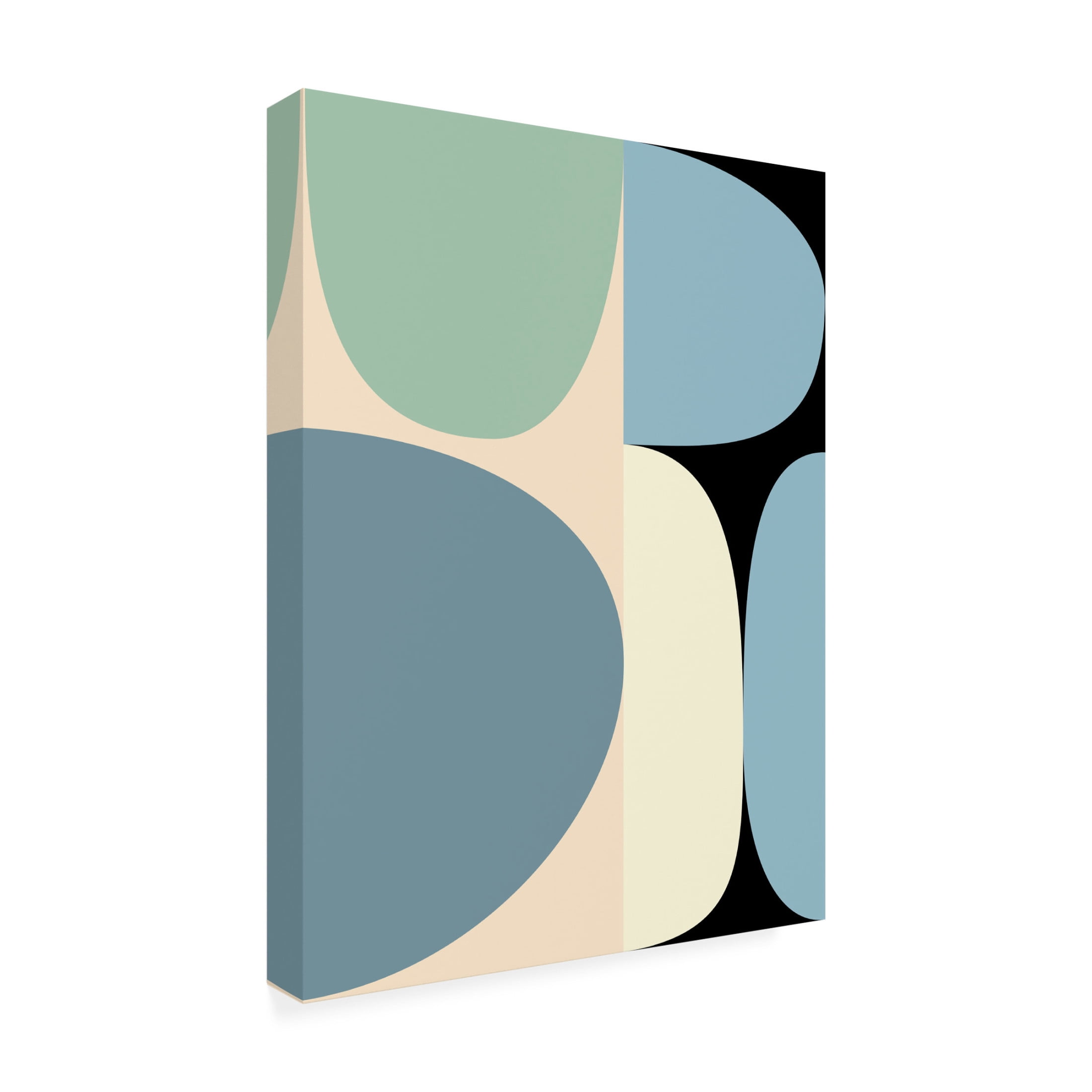 Trademark Fine Art Ana Rut Bre Mid Century Pastel 17 Canvas Wall Art