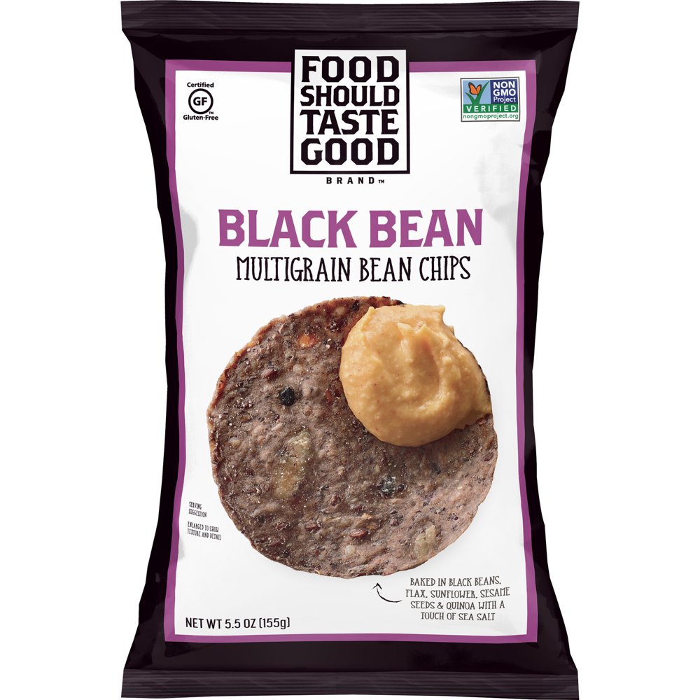 Food Should Taste Good Black Bean Multigrain Chips, 5.5 oz