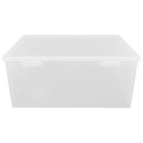 Luxshiny Modern Sleek Figure Display Case Storage Box for Collectibles and Mini Dolls, 1 Set Organizer