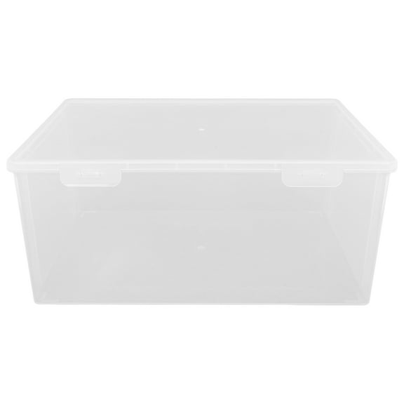 Luxshiny Modern Sleek Figure Display Case Storage Box for Collectibles and Mini Dolls, 1 Set Organizer