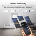thumbnail image 3 of AC Infinity AIRTAP T4 White, Register Booster Fan for 4” x 12” Register Openings Improves Heating Cooling Electronic Open/Close Vents, LCD Temperature Controller, Quiet 10 Speeds, Smart Home WiFi App, 3 of 8