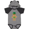 thumbnail image 3 of Inktastic St Patricks Day Irish Teddy Bear Shamrock Boys or Girls Baby Bodysuit, 3 of 5