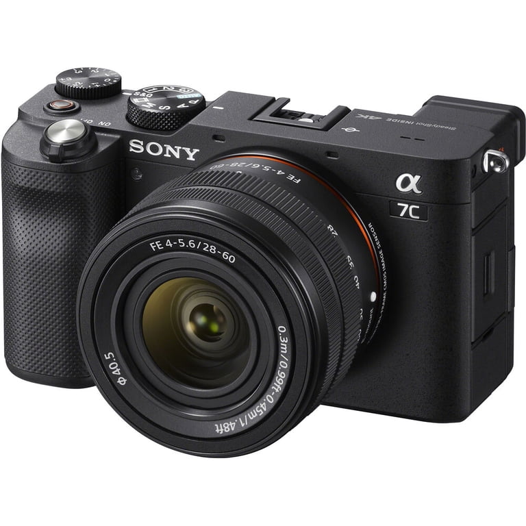 Sony Alpha a7C Mirrorless Digital Camera with 28-60mm Lens (Black