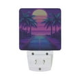 thumbnail image 5 of Yayeee LED Night Light for The Home Plug in With Light Sensors 2 Pack, Purple Digital Art, 5 of 6