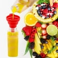 thumbnail image 2 of Wintfarm 20pcs 13.6oz/400ml Empty Plastic Juice Bottles with Caps, Smoothie bottle,Shot bottles with lids,Reusable Water Bottle,Clear Bulk Plastic bottles with Black Tamper for Juicing and Beverages, 2 of 7