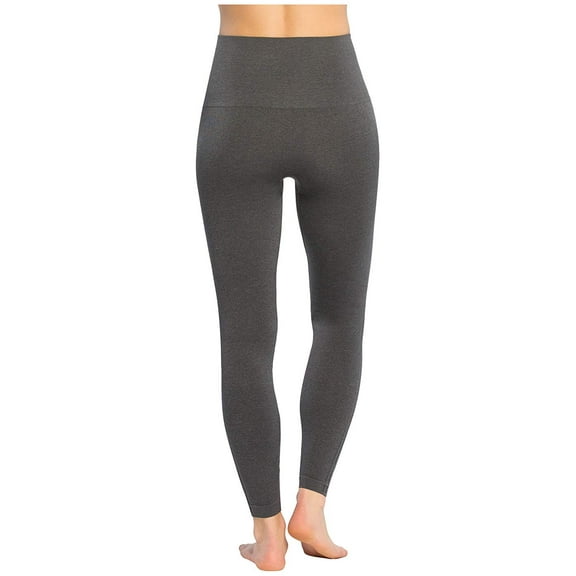 Spanx Look At Me Now Seamless Leggings Heather Charcoal