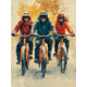 thumbnail image 1 of Qisvanset Framed Canvas Wall Art 12x16 Inch Cool Biker Animal Kids Room Bright Wall Decor, 1 of 5