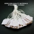 thumbnail image 2 of 500pcs Price Tags with String Durable Sale Tag Jewelry Writable White Tag Abundant Quantity Jewelry Tags Paper Pricing Tags for Jewelry Price, 2 of 10