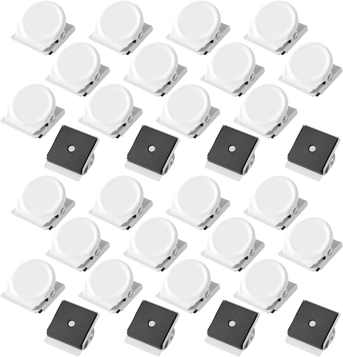 Mi Metty Clips,32 Pack Metal Clips, Refrigerator Whiteboard