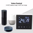thumbnail image 4 of AC 90 to 240V Smart Thermostat, Touch Screen Thermostat Digital Display Constant Temperature Controller for Floor Heating Boiler, 4 of 8