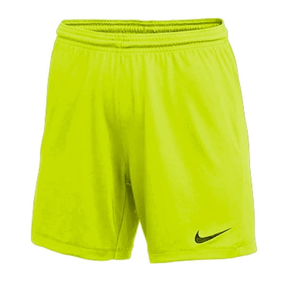 Nike Women's Park III Short Yellow Size Small