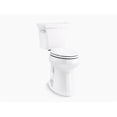 thumbnail image 1 of Kohler K-25224-0 1.28GPF Highline Haut 2 Pièces Allongée Haute Hauteur Toilette - Blanc, 1 of 11