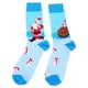 thumbnail image 1 of EeaseMX 1 par de calcetines navideños decorativos de media pantorrilla para hombre., 1 of 8