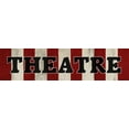 thumbnail image 2 of Bailey, Ann 14x7 White Modern Wood Framed Museum Art Print Titled - Theatre, 2 of 4