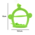 thumbnail image 4 of Juguetes de dentición de bebé de dibujos , herramienta de anticomi , anillos de dentición de bebé para , los Verde CUTICAT Mordedor para la dentición, 4 of 6
