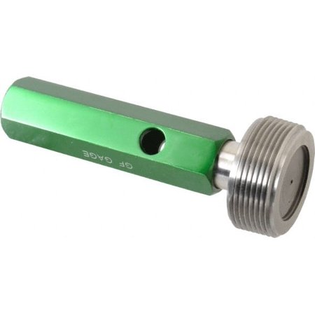 

GF Gage 1-1/2 - 11-1/2 Single End Tapered Plug Pipe Thread Gage Handle Size 5 Handle Included NPT-L1 Tolerance