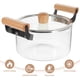 thumbnail image 5 of Olla de vidrio transparente resistente al calor para sopa, papilla, olla para cocinar en casa, 2,5 l, 5 of 6