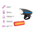 thumbnail image 4 of Kit Básico de Luz delantera y trasera Redlemon Para bicicleta impermeables con claxon Potencia Modulable, 4 of 4