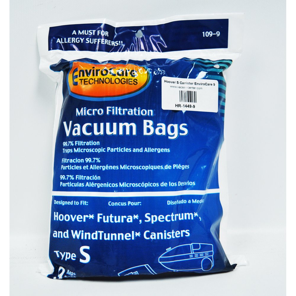Hoover Type S Canister Vacuum Cleaner Bags