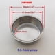thumbnail image 2 of Portafiltros reutilizables de café sin fondo de 51 mm para Homix, 60 mm, 15-20 bares, para cafeteras expreso., 2 of 5