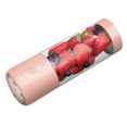 thumbnail image 2 of Portable Blender High Speed Rotation Multifunctional USB Electric Juicer for Home Travel 400mlGrapefruit Pink Double Blade, 2 of 7