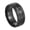 black, variant on Men Rings Titanium Ring Finger Ring Fashion Jewelry Lovers Ring Circle Band-black-12