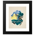 thumbnail image 2 of David Kakabadzé 12x14 Black Modern Framed Museum Art Print Titled - Abstraction Based on Flower Forms,&nbsp;I (1921), 2 of 5