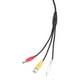 thumbnail image 3 of Portable CCTV Cable 3-In 1 Video Audio Power Cord BNC+RCA+DC Connector for DVR Surveillance System(15m 49.2ft ), 3 of 5