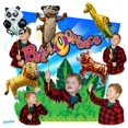 thumbnail image 4 of Globo inflable con forma de animal, diseño de T-Rex, con bastón, 4 of 7