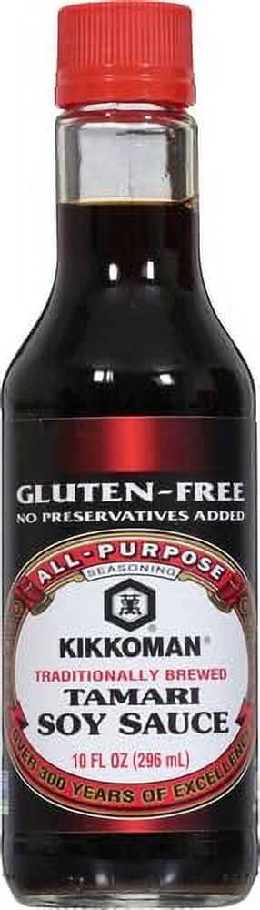 Pack of 2 - Kikkoman Gluten Free Tamari Soy Sauce, 10 oz