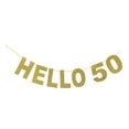 thumbnail image 1 of Transemion 1pcs Set 16.4ft Gold Paper Card Letter Banner Custom Banner Banners Customize For Wedding & Engagement Birthday Banner TYPE4 NO4, 1 of 1