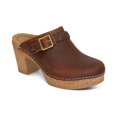 thumbnail image 6 of Aetrex Women's Corey Slip On Round Toe Suede Heeled Clogs Shoes for Women Mules, 6 of 6