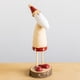 thumbnail image 5 of Puntoco Figura de muñeco de nieve de madera para Navidad, decoración de escenas navideñas, adornos de muñeco de nieve y Papá Noel para árbol de Navidad, 5 of 6