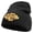 Black, variant on Japanese Style Cloud Embroidered 8 inch Acrylic Short beanie - Olive OSFM