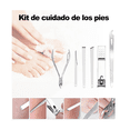 thumbnail image 5 of 19 pzs Set Manicura Y Pedicura Et Manicura Aceros Inoxidables Malubero Plata, 5 of 5