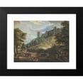thumbnail image 2 of Paul Sandby 24x19 Black Modern Framed Museum Art Print Titled - The Hundred Steps, Windsor Castle (C.1725-1809), 2 of 5