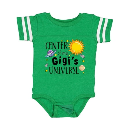 

Inktastic Center of My Gigi s Universe Gift Baby Boy or Baby Girl Bodysuit