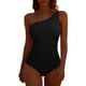 thumbnail image 2 of Traje de baño de una pieza para mujer, traje de baño de encaje de color sólido informal y de moda para mujer, conjunto de pantalones, traje de baño de moda de playa para mujer, trajes de baño de una p, 2 of 8