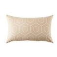 thumbnail image 4 of Ivory Solid & Geo Outdoor Lumbar Set (2 Pack), 4 of 5