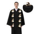 thumbnail image 4 of Kdxio Sunflower Gnomes 4 Graduation Stole Class, Graduation Sash, Unisex Adult 36" Academic Commencements-Sharp Corner, 4 of 7
