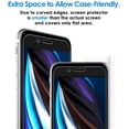 thumbnail image 1 of JETech Screen Protector for Apple iPhone SE 2020, iPhone 8 and iPhone 7, 4.7-Inch, PET Film, HD Clear, 3-Pack, 1 of 5