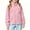A15 Pink, variant on Tween Girls Polar Fleece Jackets Full Zip Up Outerwear Cute Bear Patch Mock Neck Coat Fall Winter Warm Cozy Casual Clothes Lightweight Outwear School Active Tops, Size 7-8