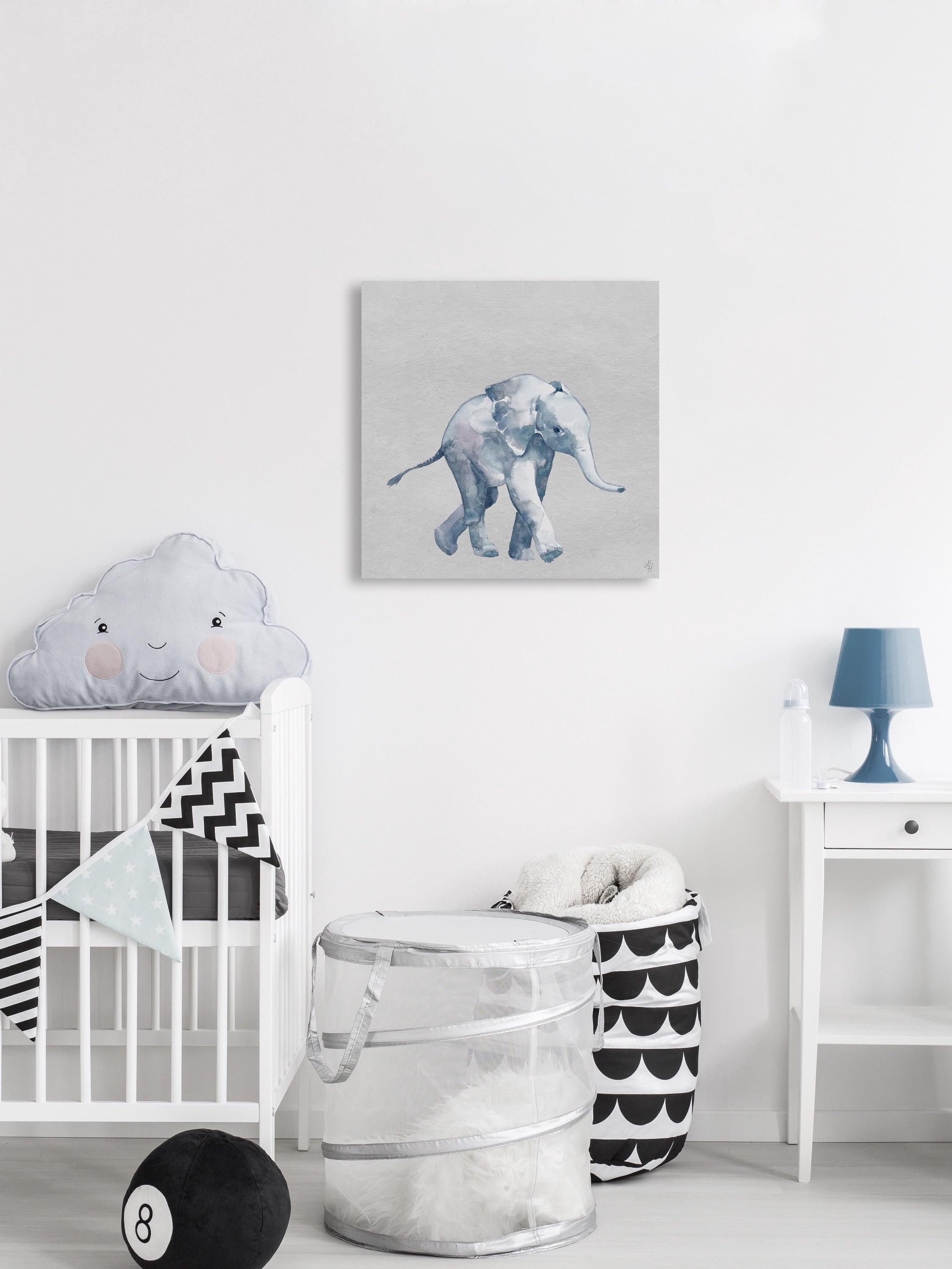 Marmont Hill Quiet Elephant II Canvas Wall Art