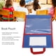 thumbnail image 3 of Bolsa para libros de aula bolsa multiusos para libros de lectura simple cosida en el asa bolsillo transparente portátil para la escuela ANGGREK Otros, 3 of 8