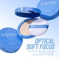 thumbnail image 5 of Matte Oil Control Setting Pressed Powder by Julystar, Waterproof Soft Focus Concealer Compact with Mirror & Puff for All Skin Tones Daily & Outdoor Long Wear Makeup, 5 of 12